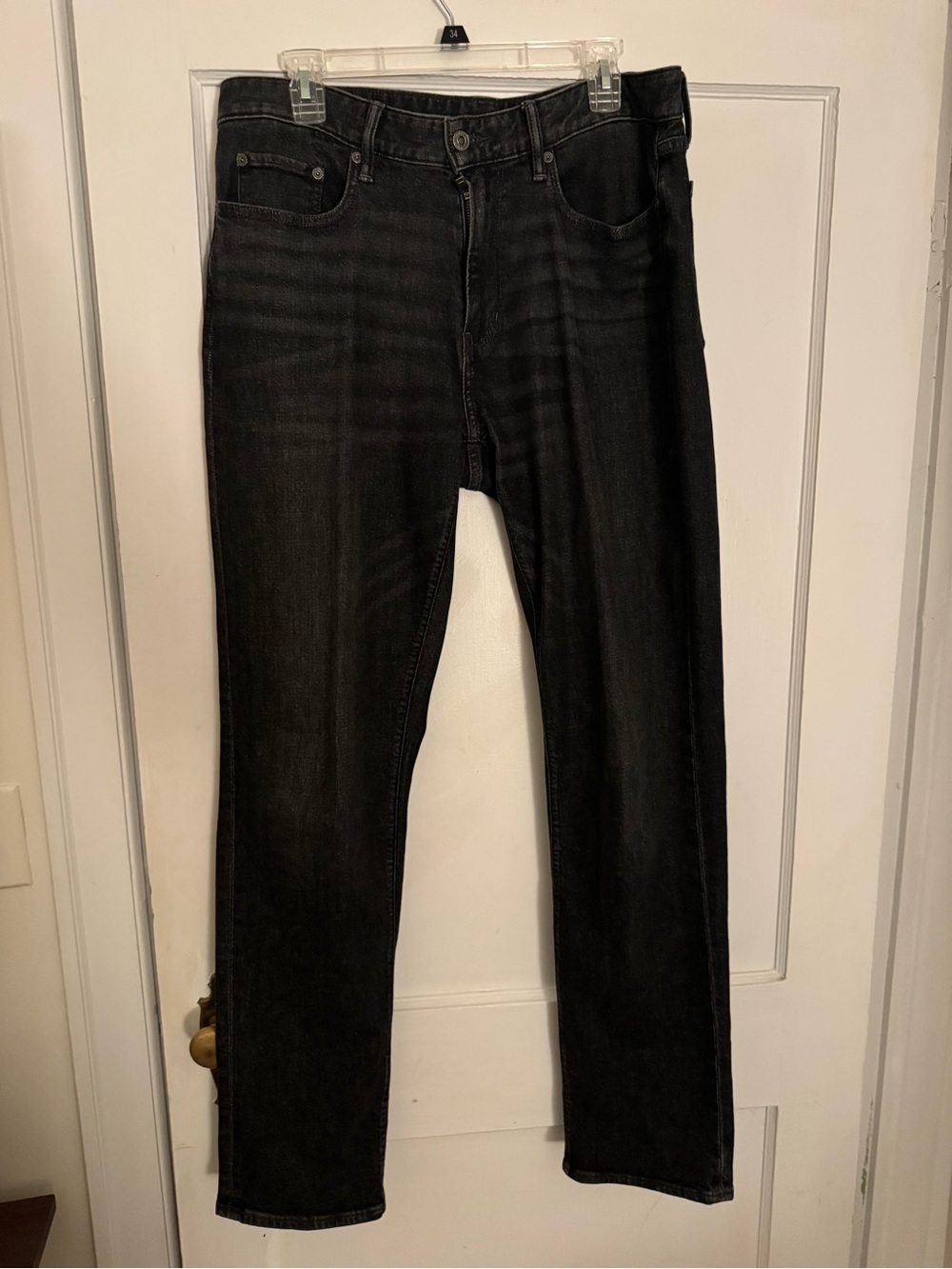 Bonobos Straight-Leg Jeans in Faded Black